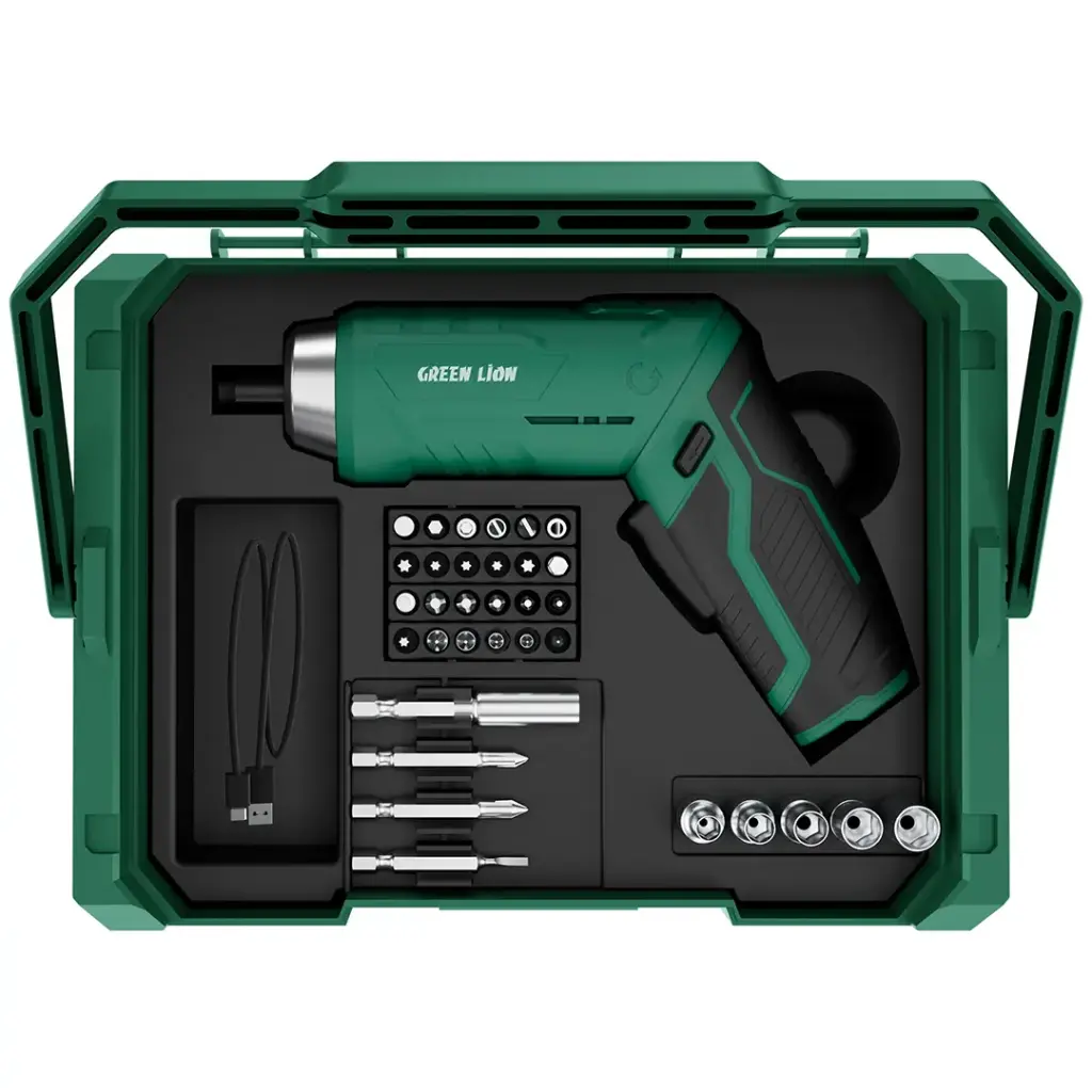 Green Lion GTS-700 Tool Kit Set - Green