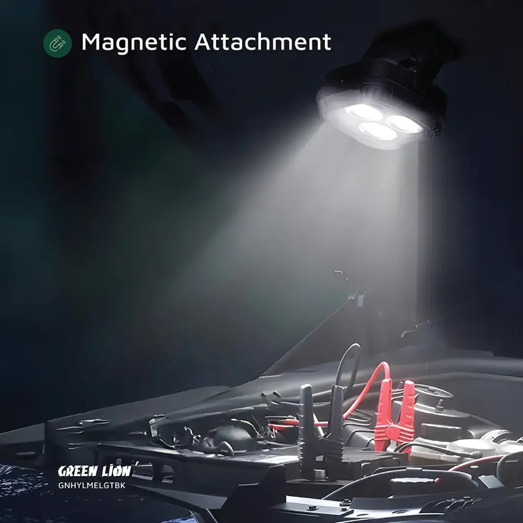 Green Lion Hyper Lume Working Light 1000lm - Black