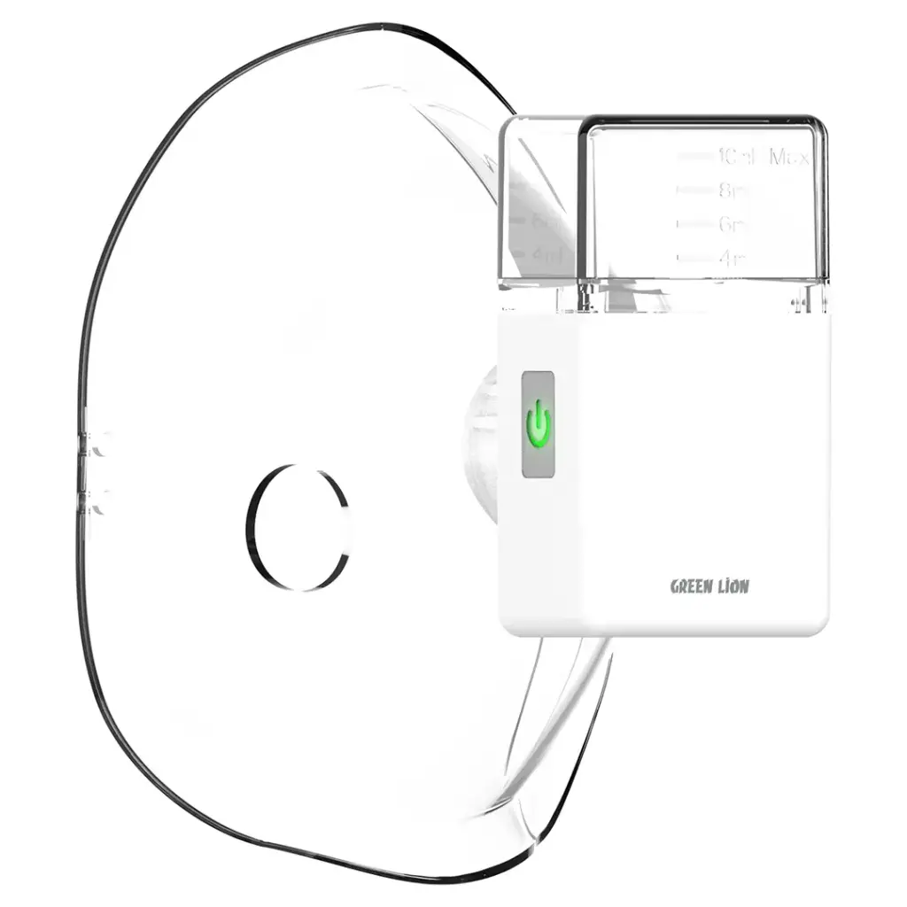 Green Lion Mini Nebulizer - White