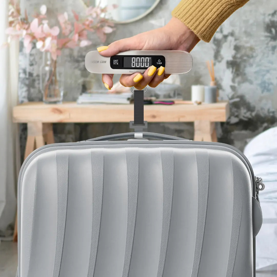 Green Lion Digital Luggage Scale - Silver