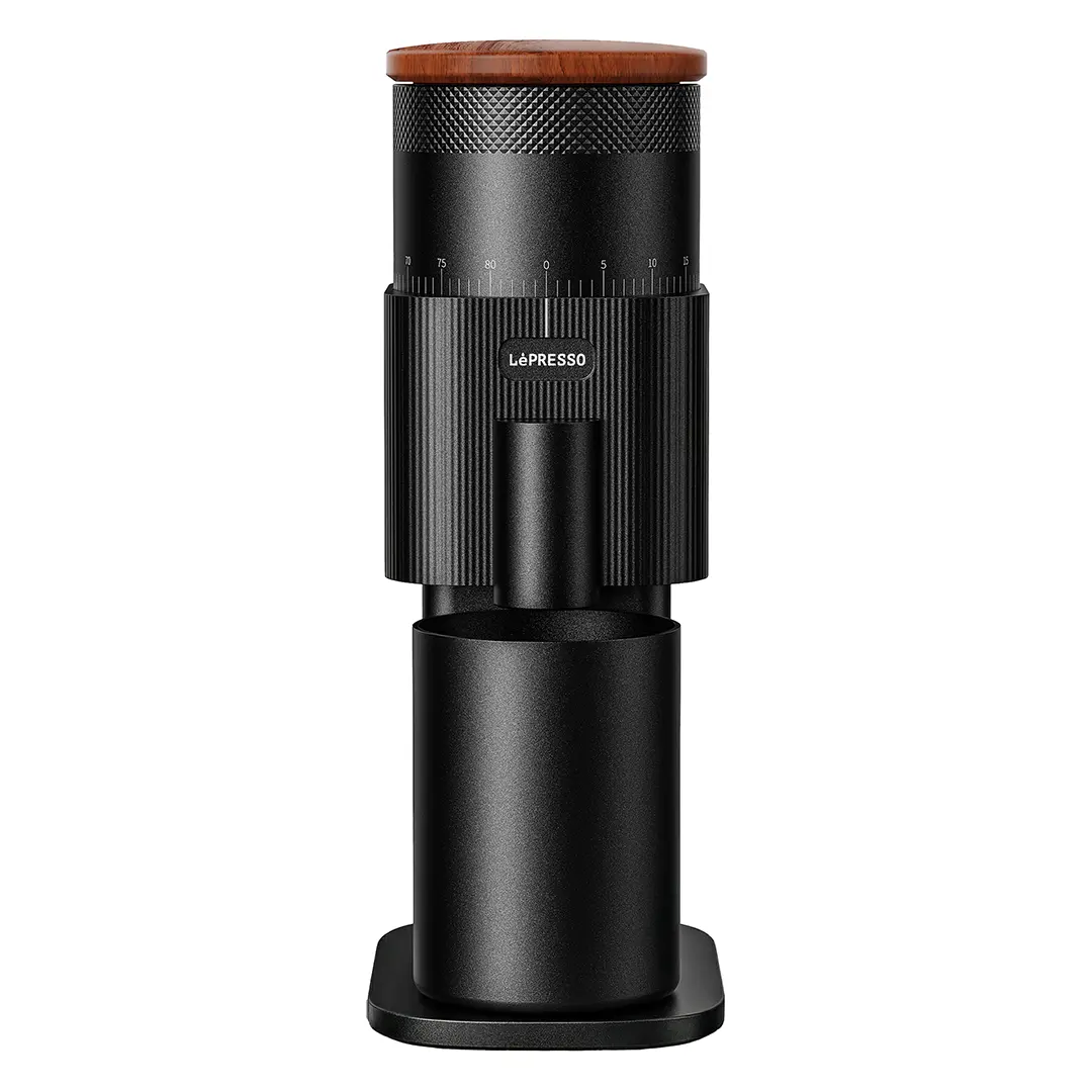 Lepresso Pressione Rechargeable Coffee Bean Grinder – Black