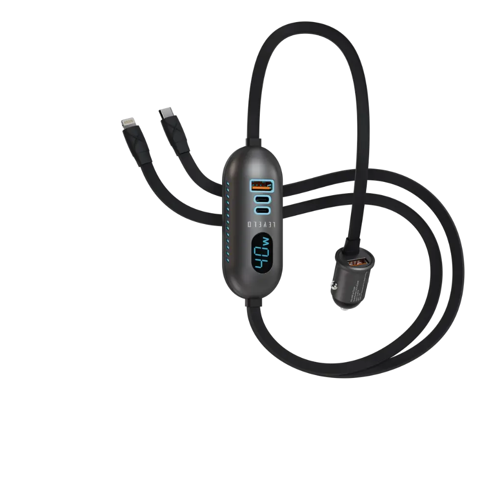 Levelo Polix 84W Fast Car Charger