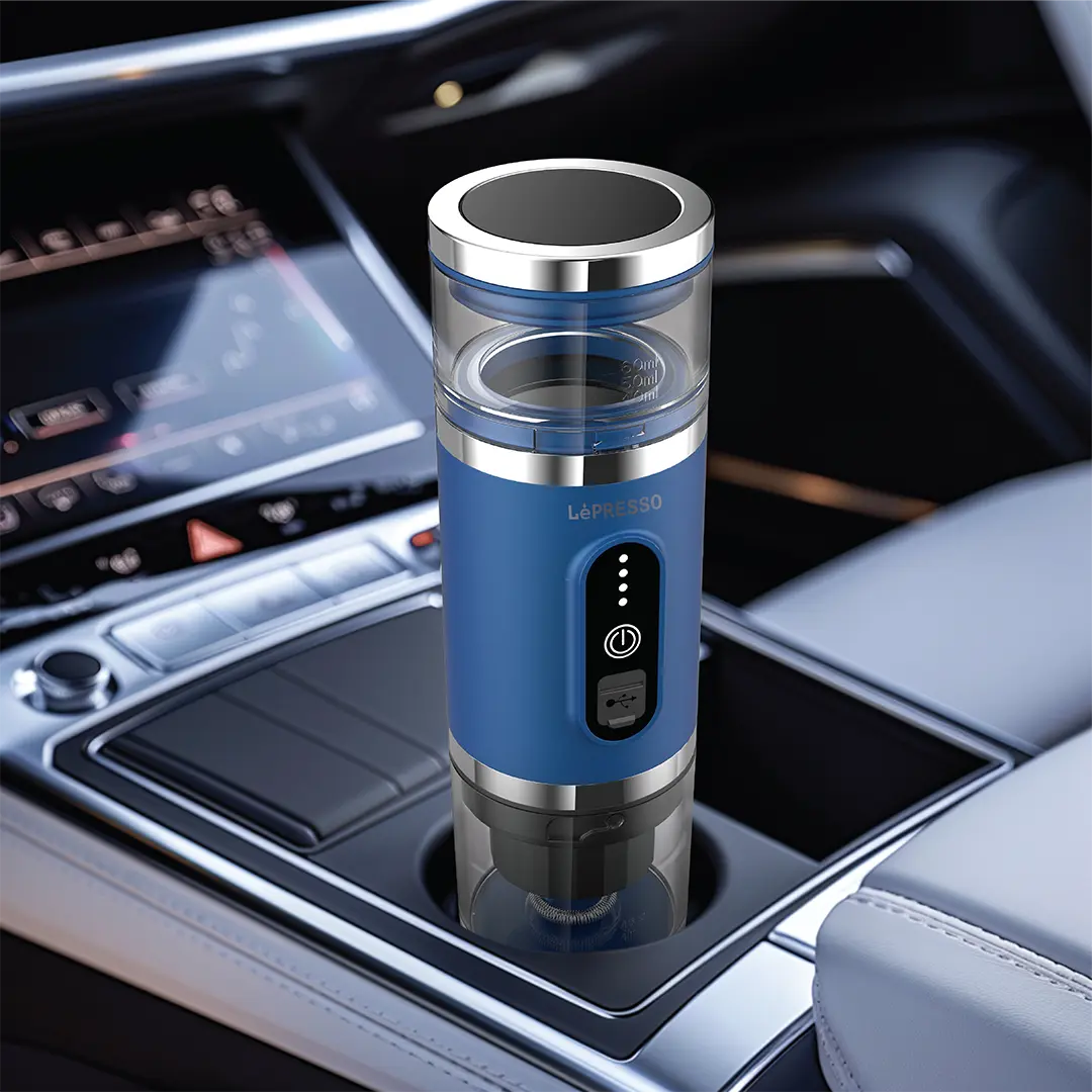 Lepresso 4 in 1 Portable Coffee Machine with Milk Frother