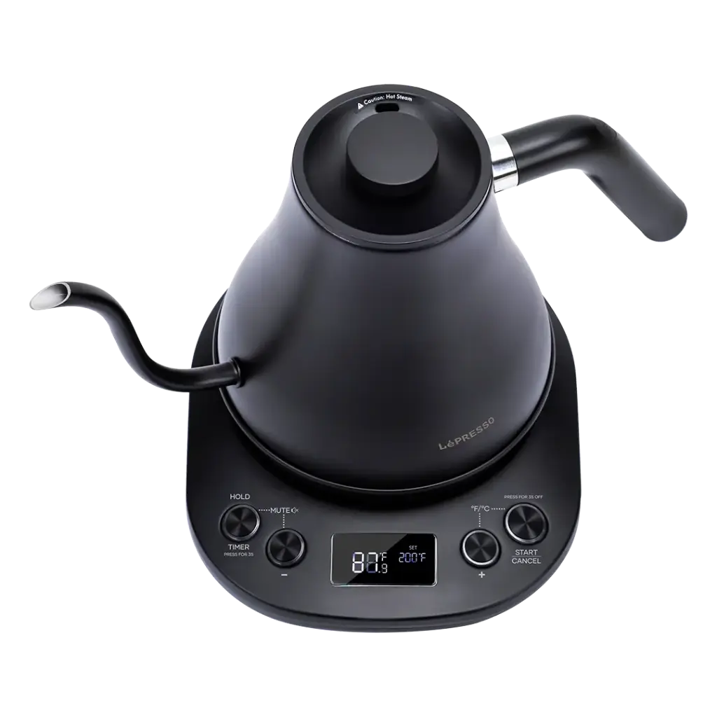 Lepresso Electric Pour-Over Kettle - Black