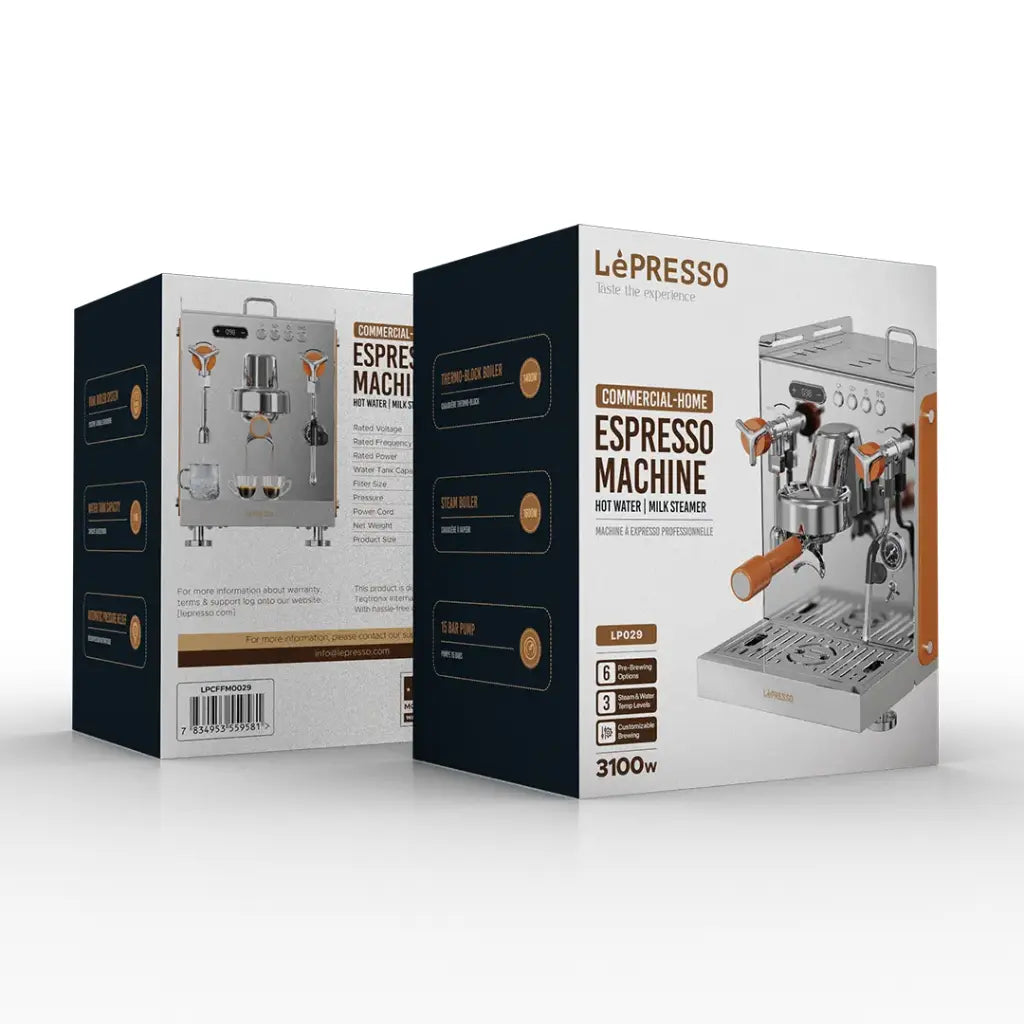 Lepresso Commercial-Home Espresso Machine - Silver