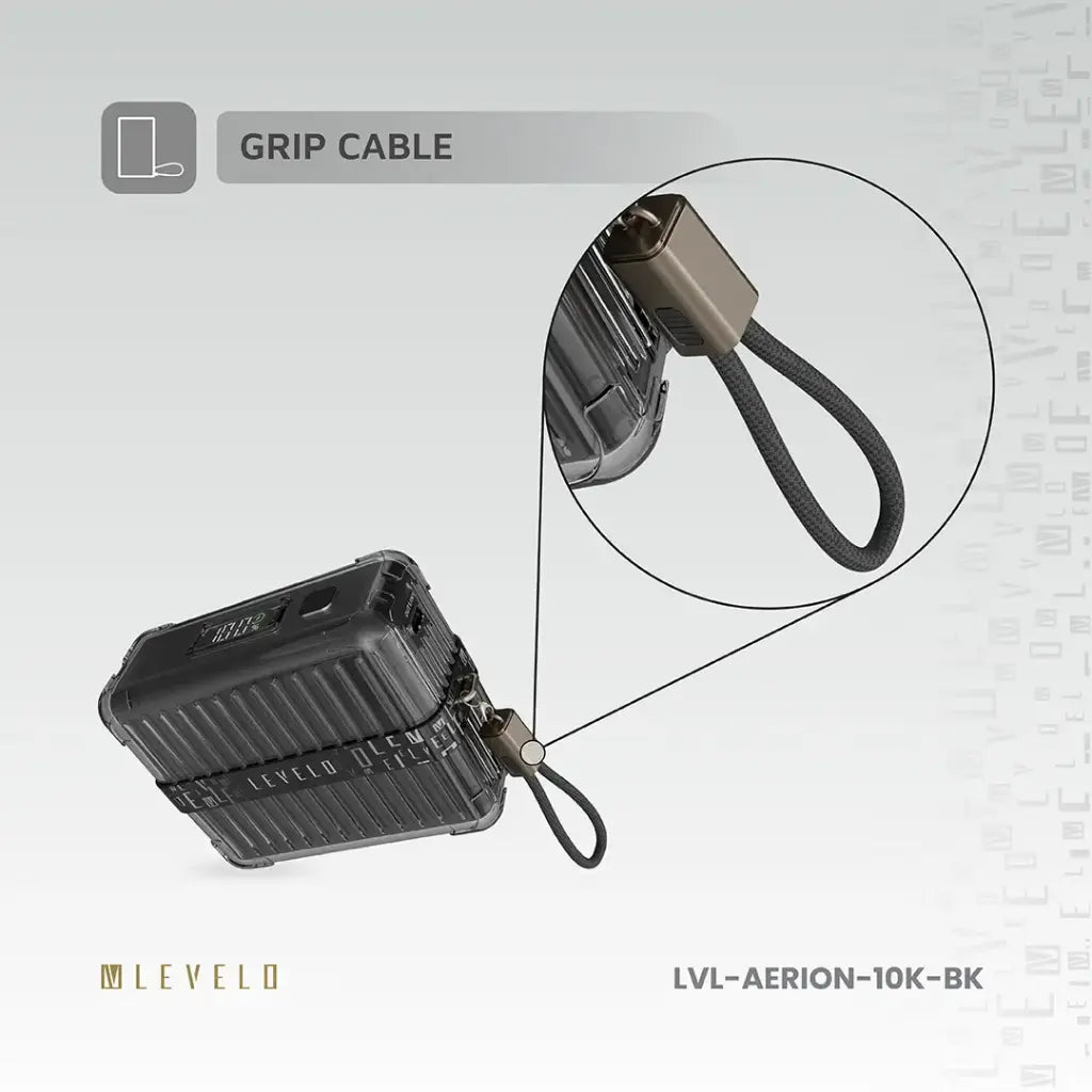 Levelo Aerion Portable 10000mAh Power Bank