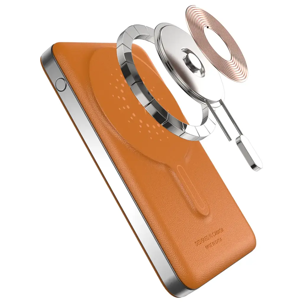 Levelo Marbella MagSafe Leather 10000mAh Power Bank