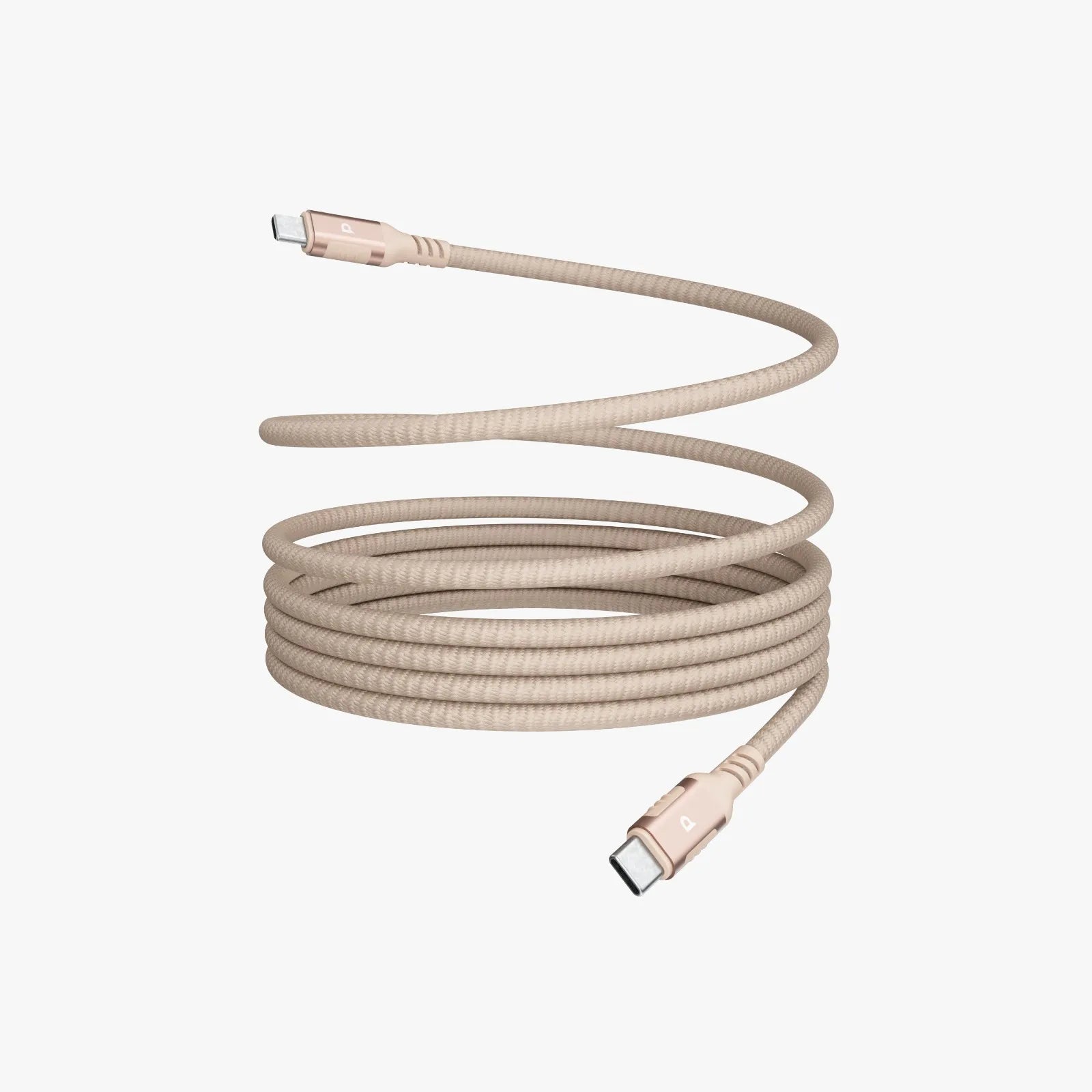 Powerology Malinka Weave Magnetic USB-C 1.2m Cable PD 60W - Dark Grey