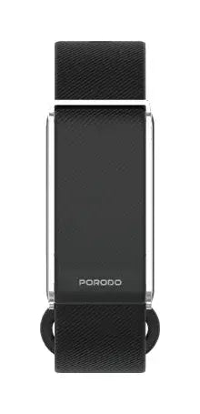 Porodo ActiveX Smart Fitness Band & Earbuds - Black