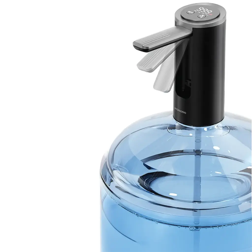 Porodo Lifestyle Foldable Electric Water Pump - Black