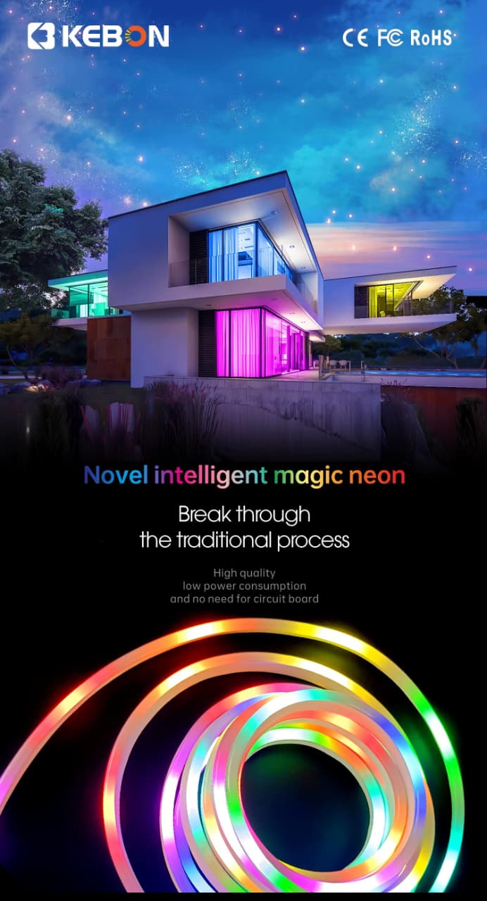 LED Neon RGB Magic Light 5 Meter