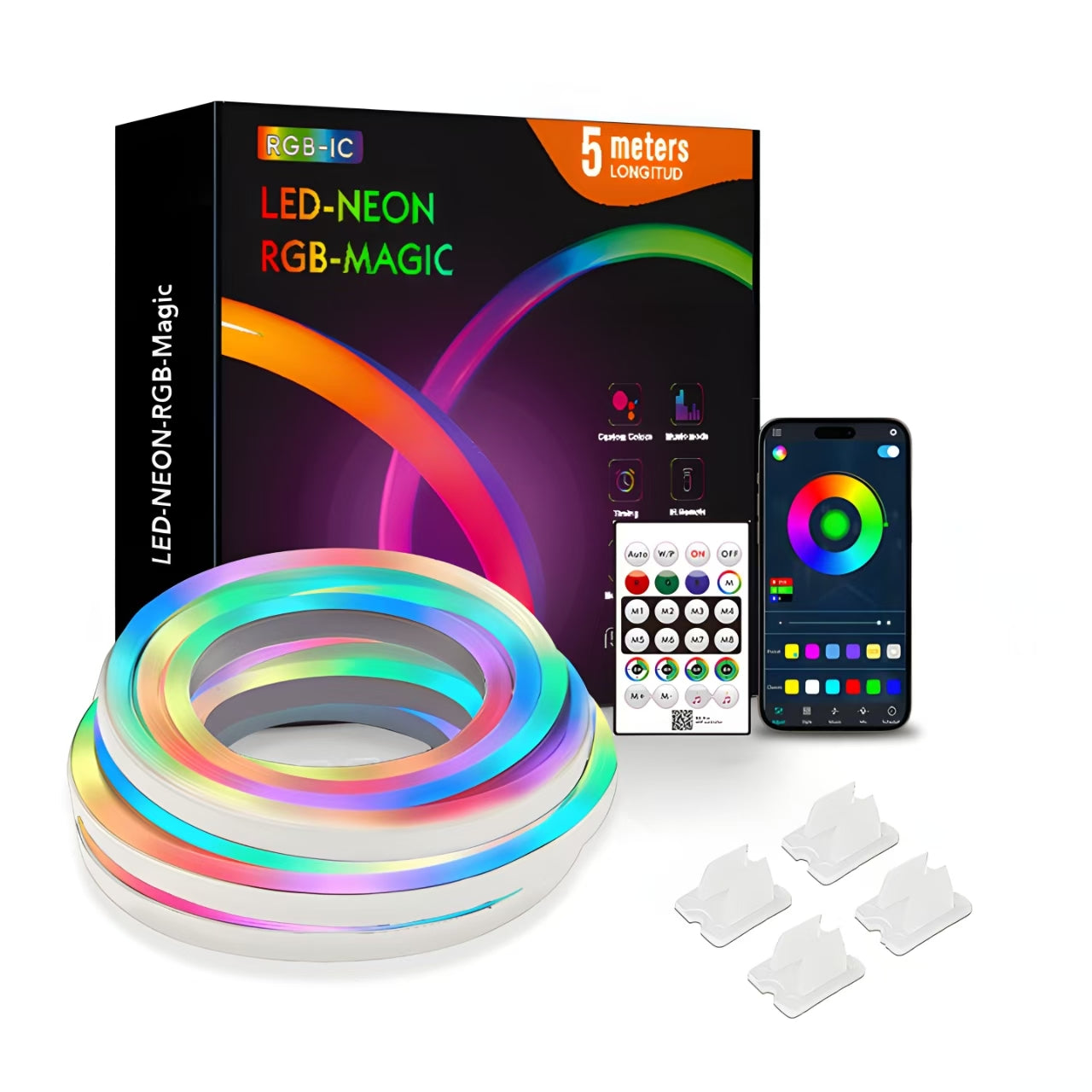 LED Neon RGB Magic Light 5 Meter
