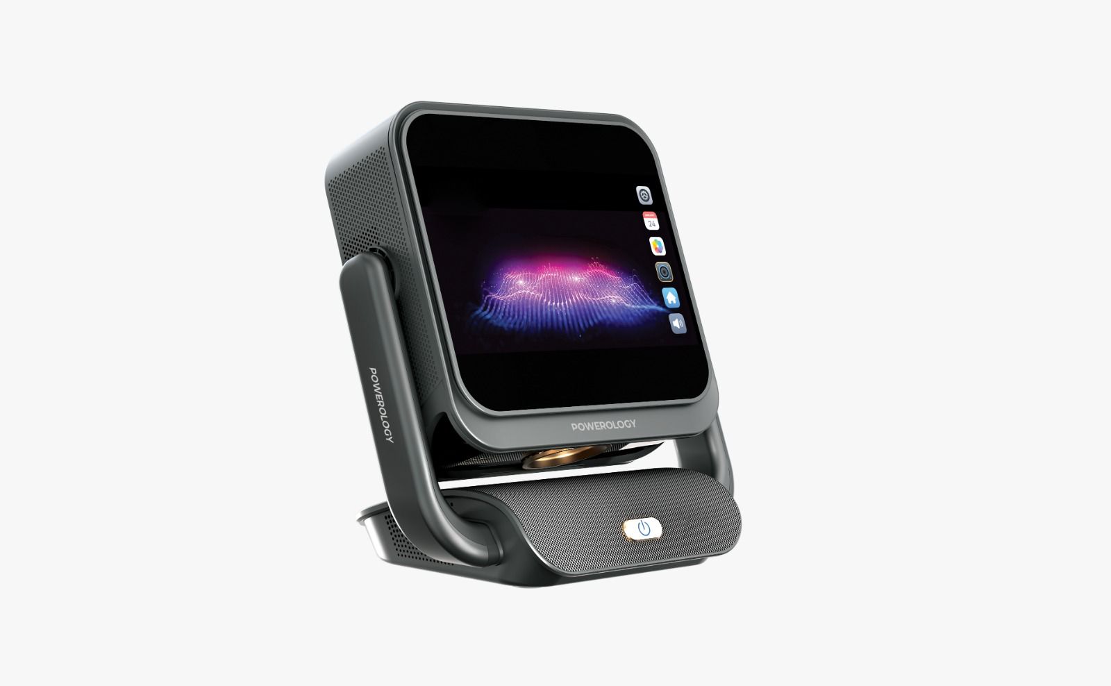 Powerology Pharos Projector with Touch Screen - Gray