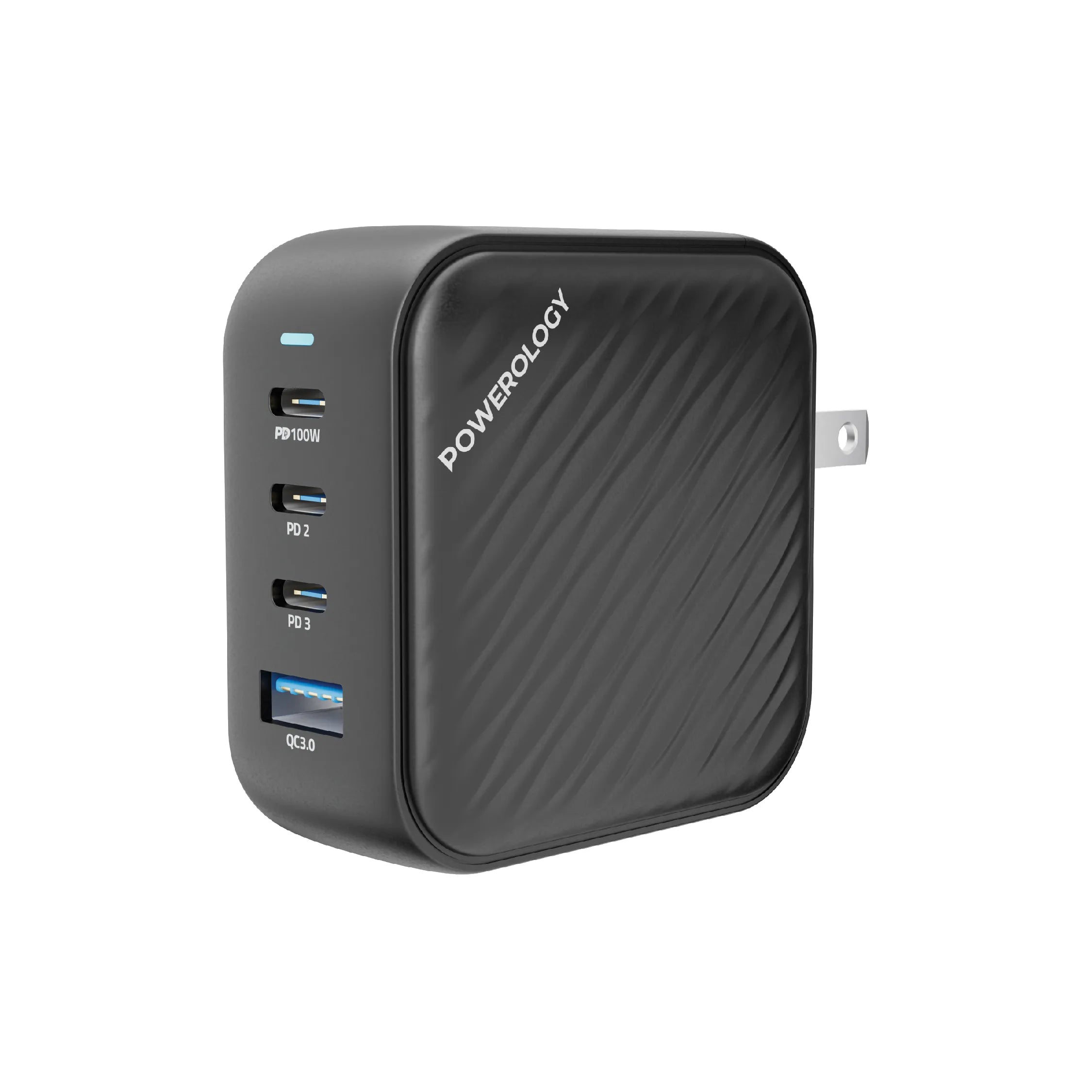 Powerology 100W Triple PD + 1 QC3.0 World Travel Kit
