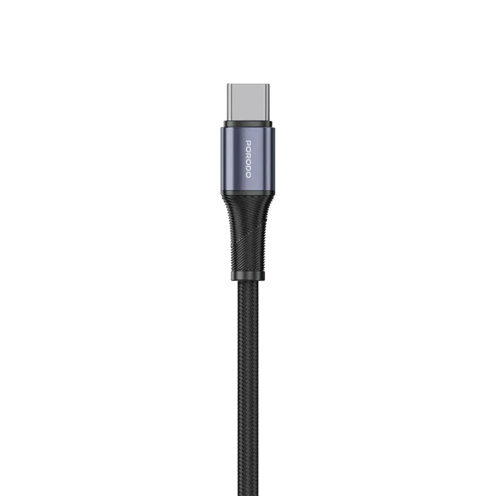 Porodo GaN 65W Multi-Port Wall Charger - Black