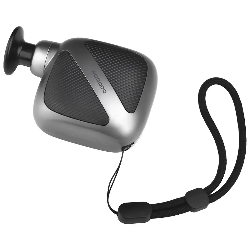 Porodo Lifestyle Pocket-Sized Muscle Relief Massager - Gray