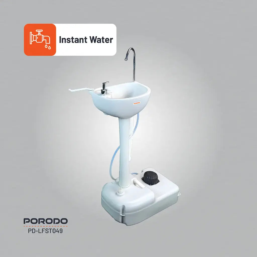 Porodo Lifestyle Portable Handwash Station - White