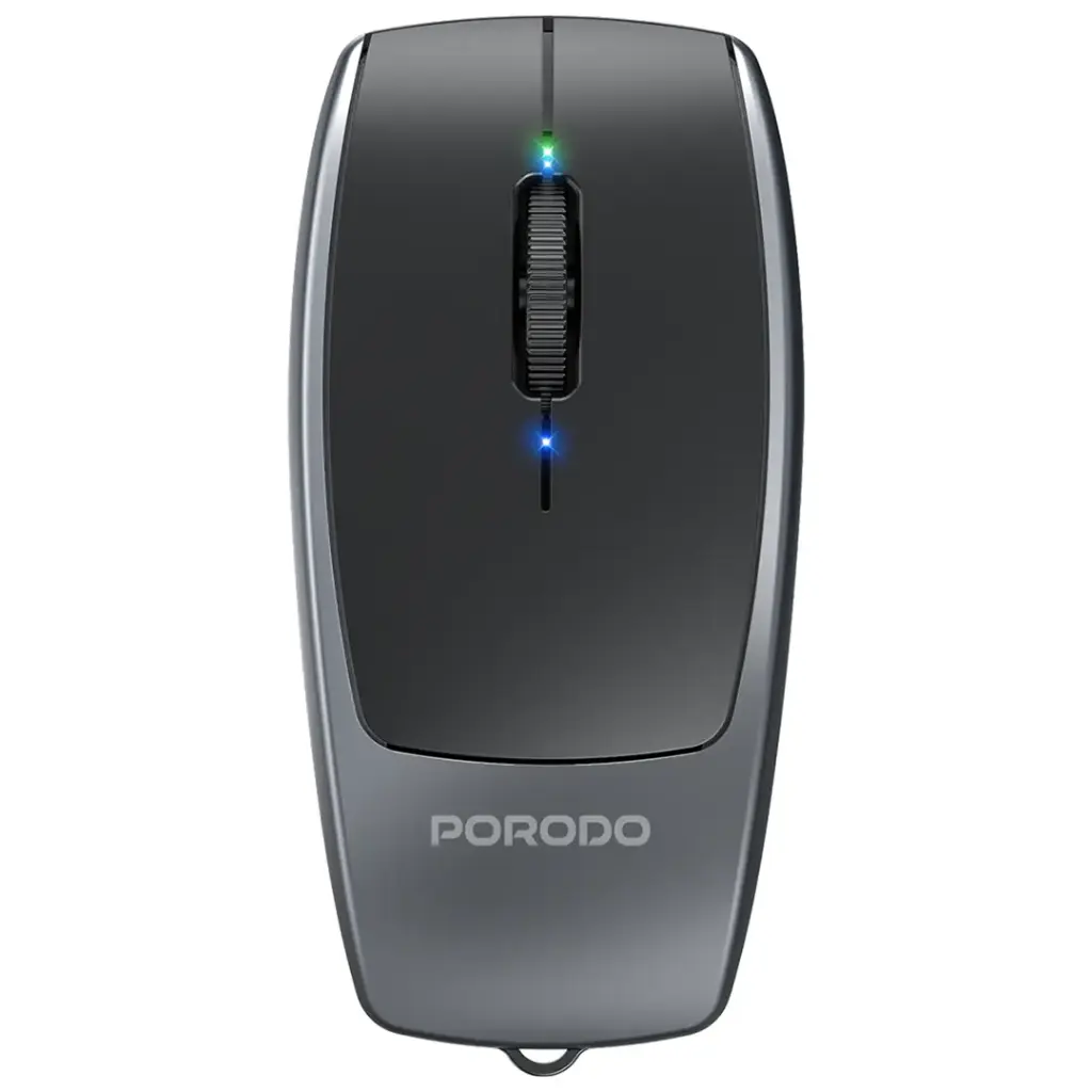 Porodo 1600DPI Wireless Mouse with Card Reader