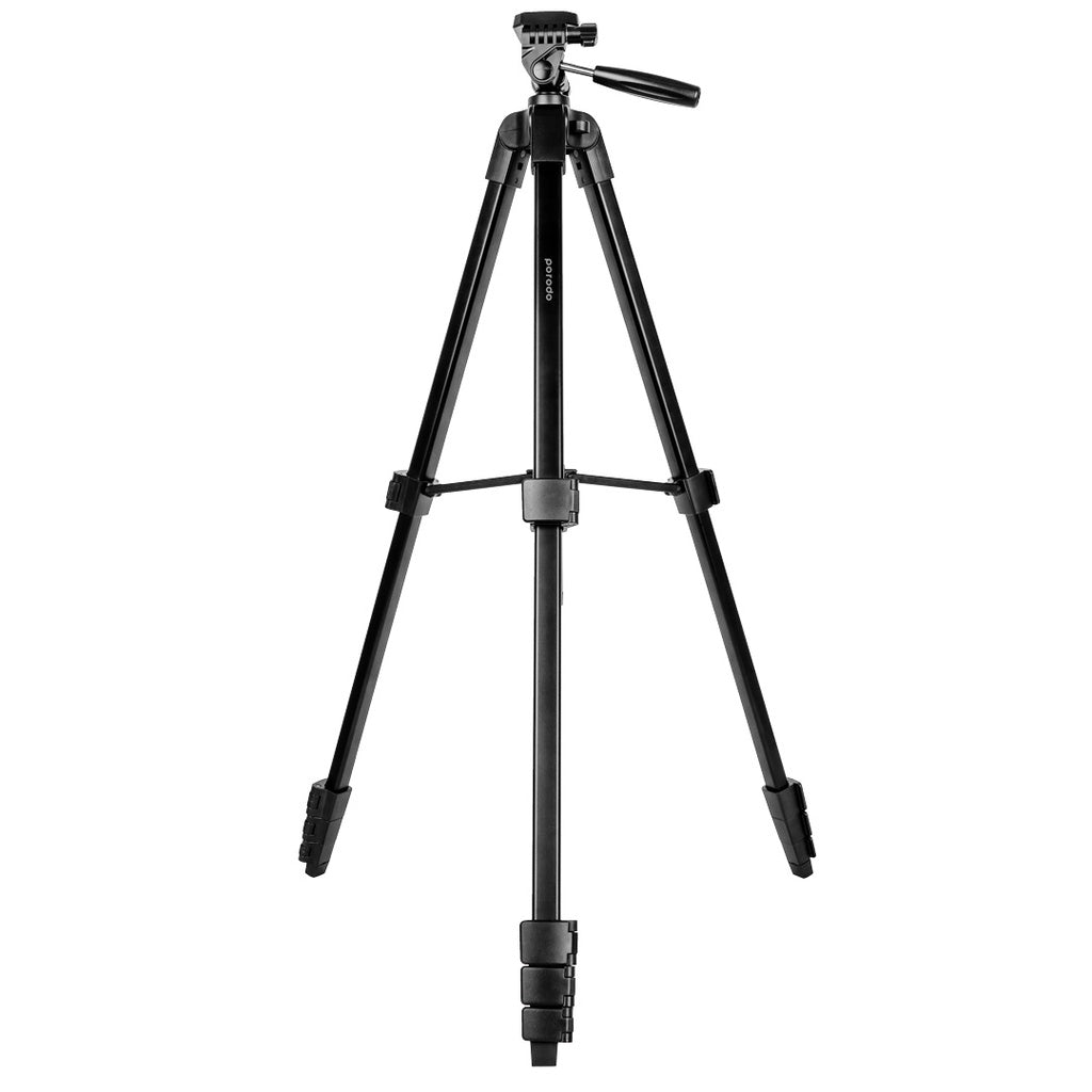 Porodo Professional Gimbal Tripod - Black .jpg