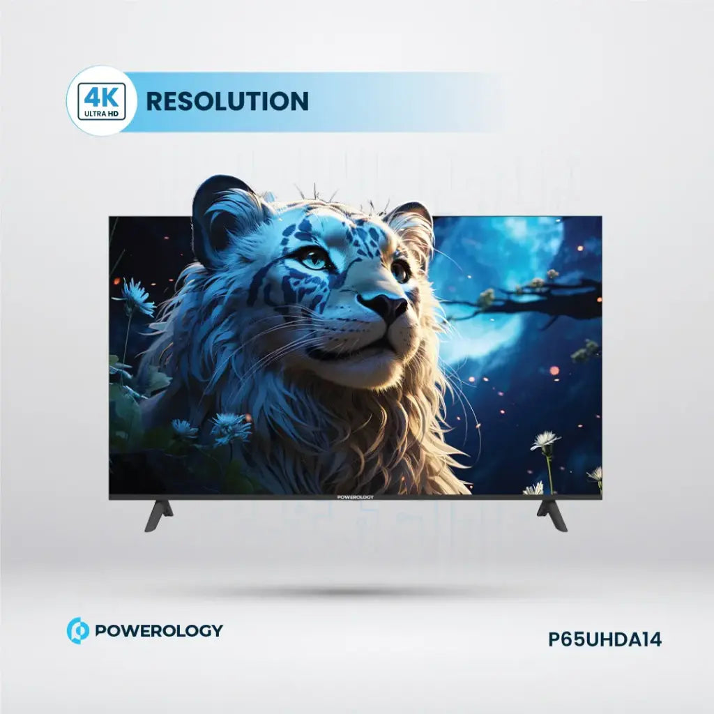 Powerology Android Smart TV 65" - Black