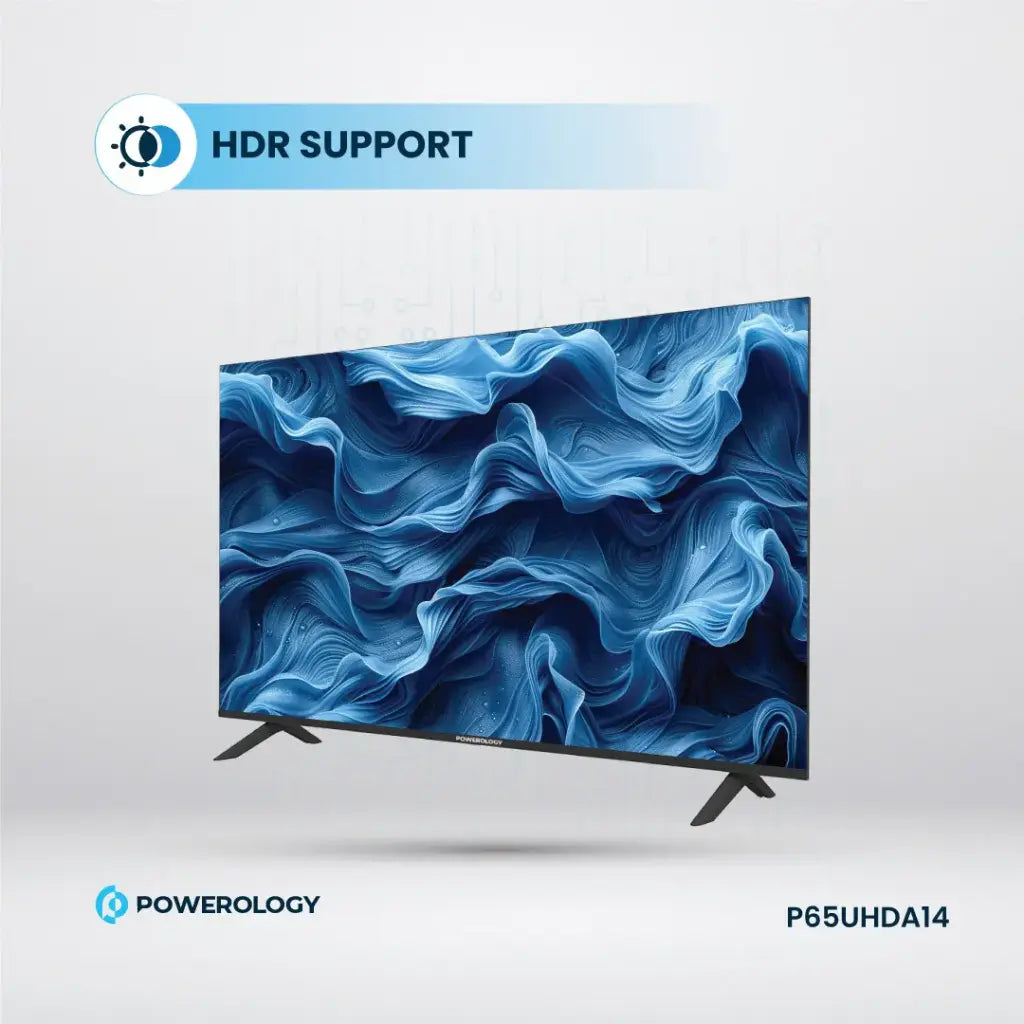 Powerology Android Smart TV 65" - Black