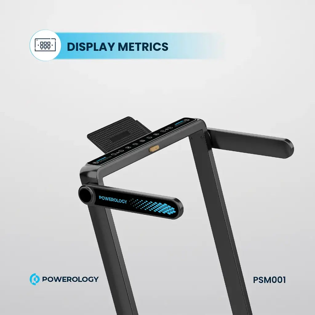 Powerology Incline Folding Treadmill - Black