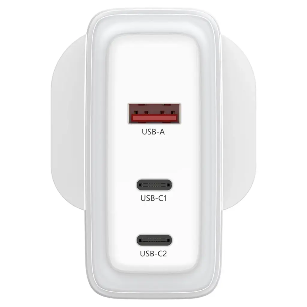 Powerology Lunex Series Fast Charging Adapter PD 100W - White