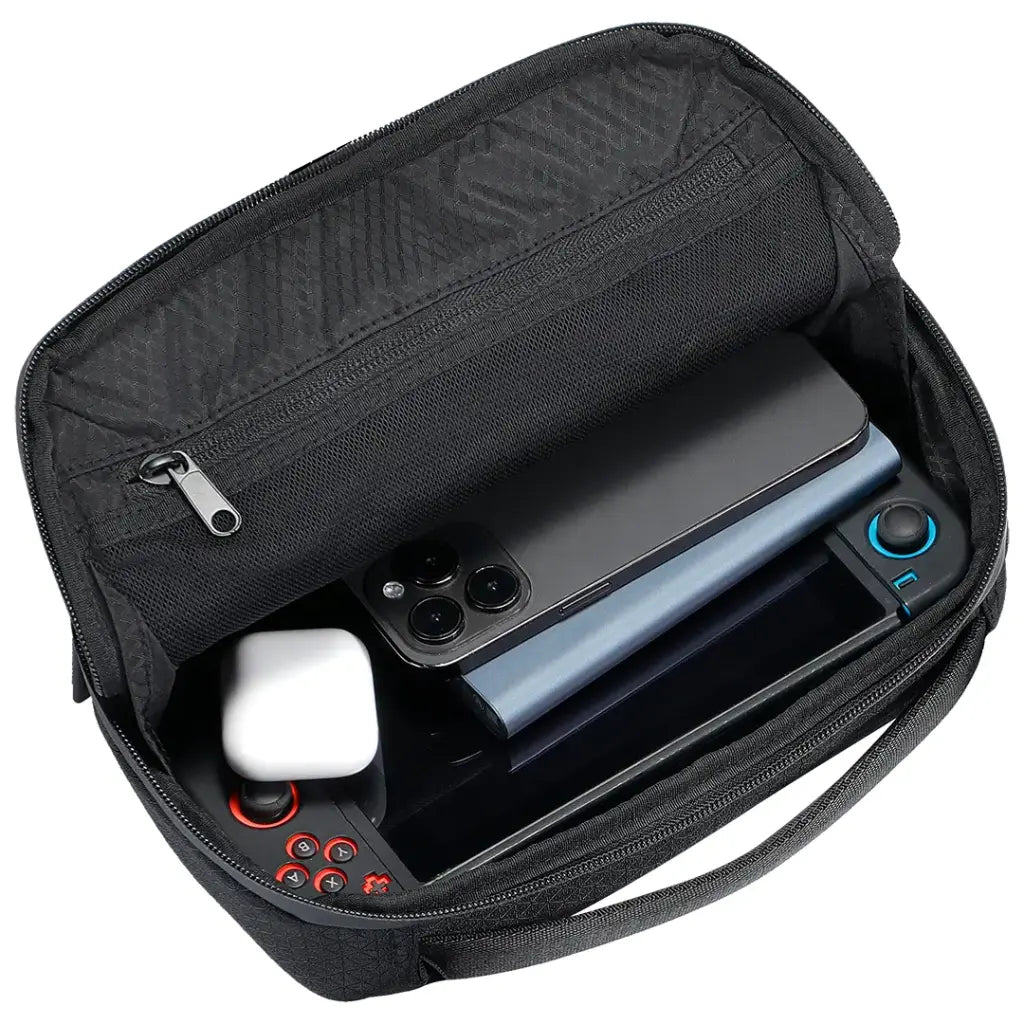 Powerology Nirvano 5-In-1 Power Travel Kit - Black/Orange