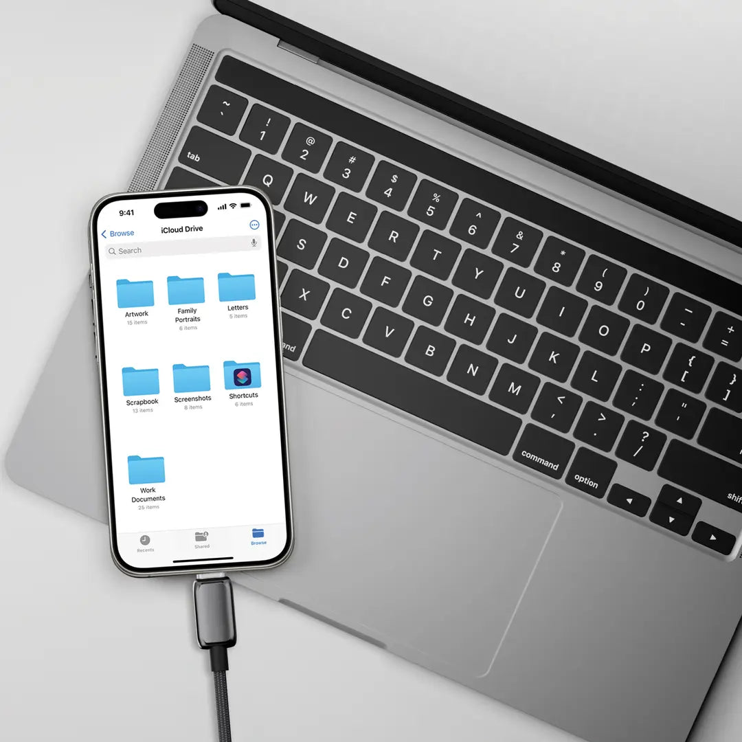 Powerology Zinco Series USB-C to USB-C - Dark Gray