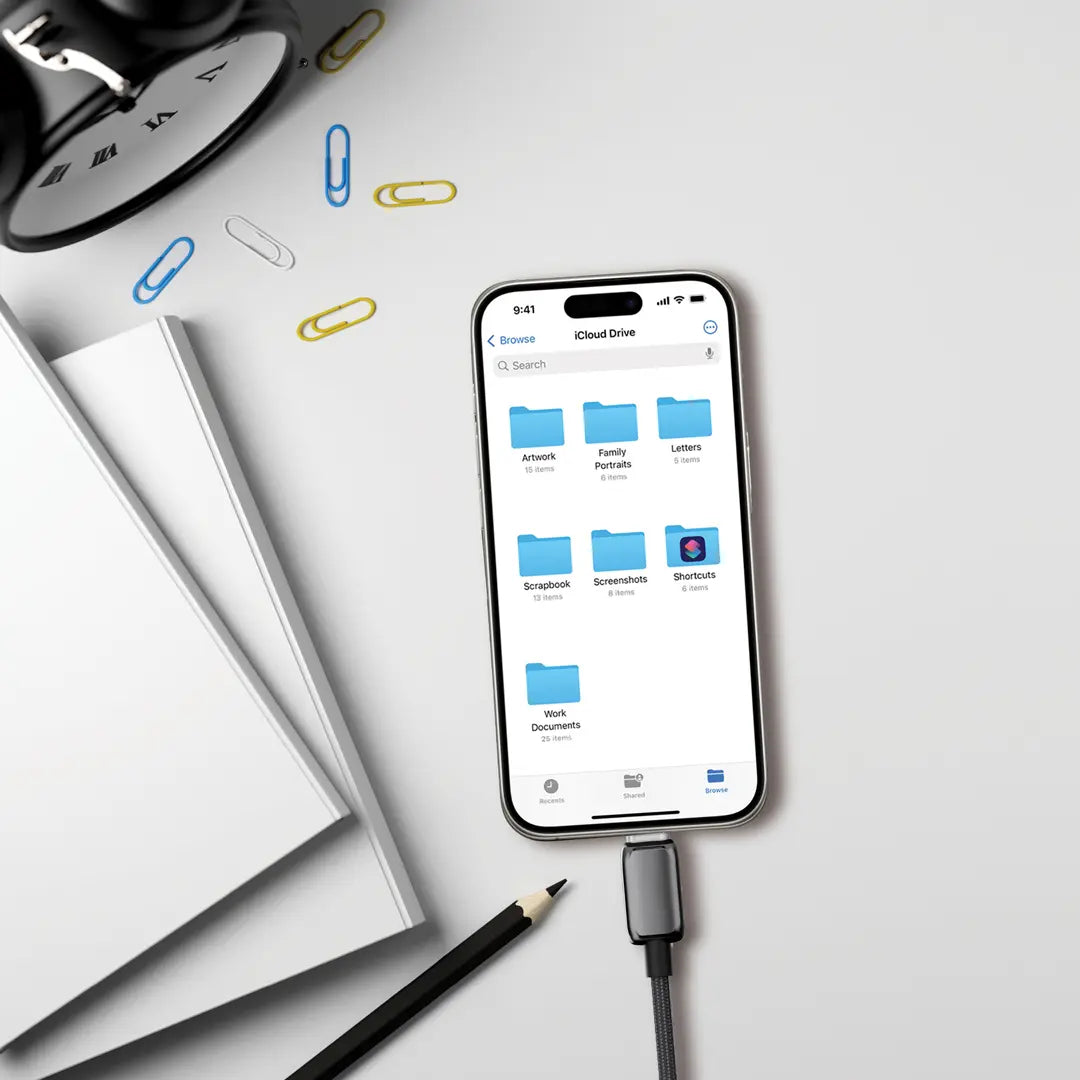 Powerology Zinco Series USB-C to USB-C - Dark Gray