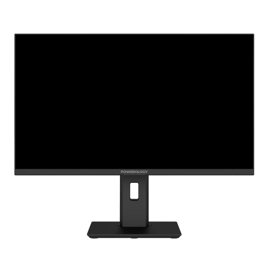 Powerology 27" 4K Office Monitor with RGB Light - Black