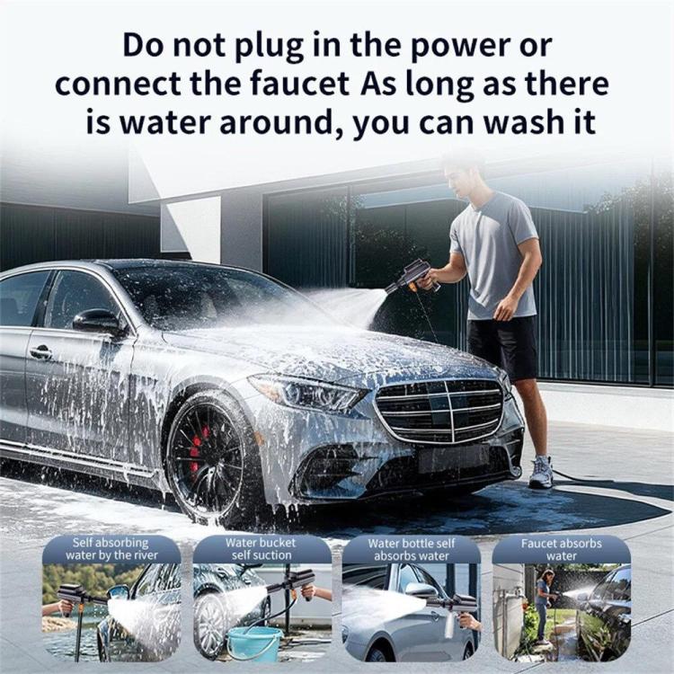 Portable Handheld Foldable Wireless Car Wash Gun X9