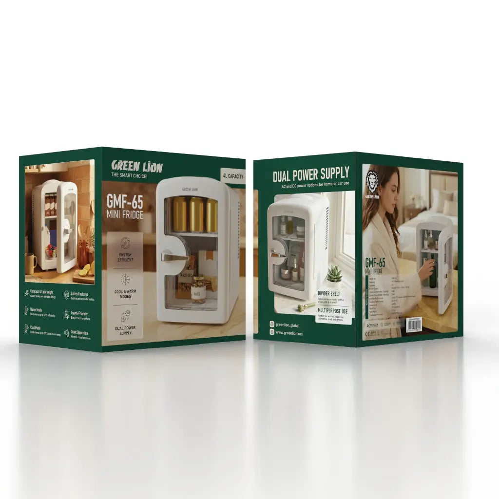 Green Lion GMF-65 Mini Fridge - White