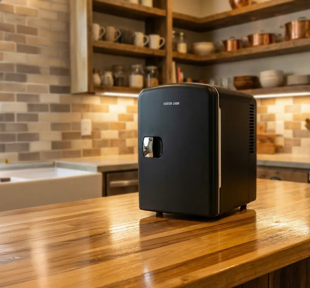 Green Lion GMF-75 Mini Fridge - Black