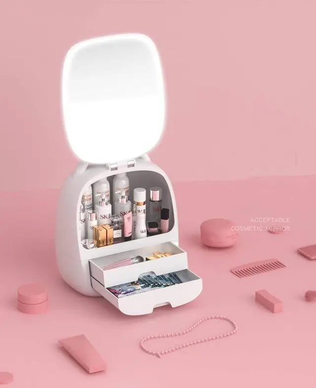 Elfa LED Cosmetic Organizer Smart Magic Box Multifunctional