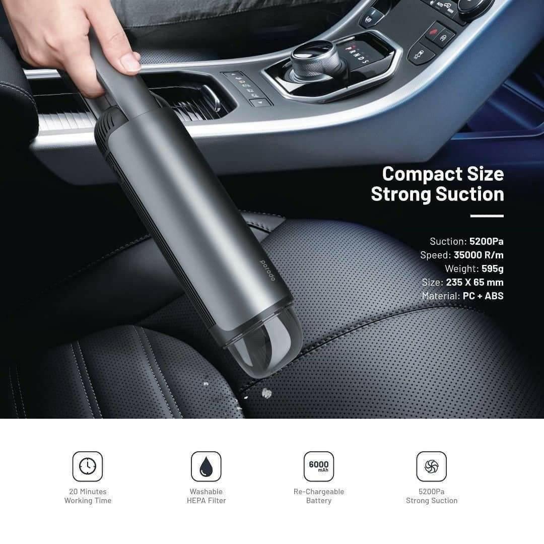 Porodo Portable Vacuum Cleaner - Phonology