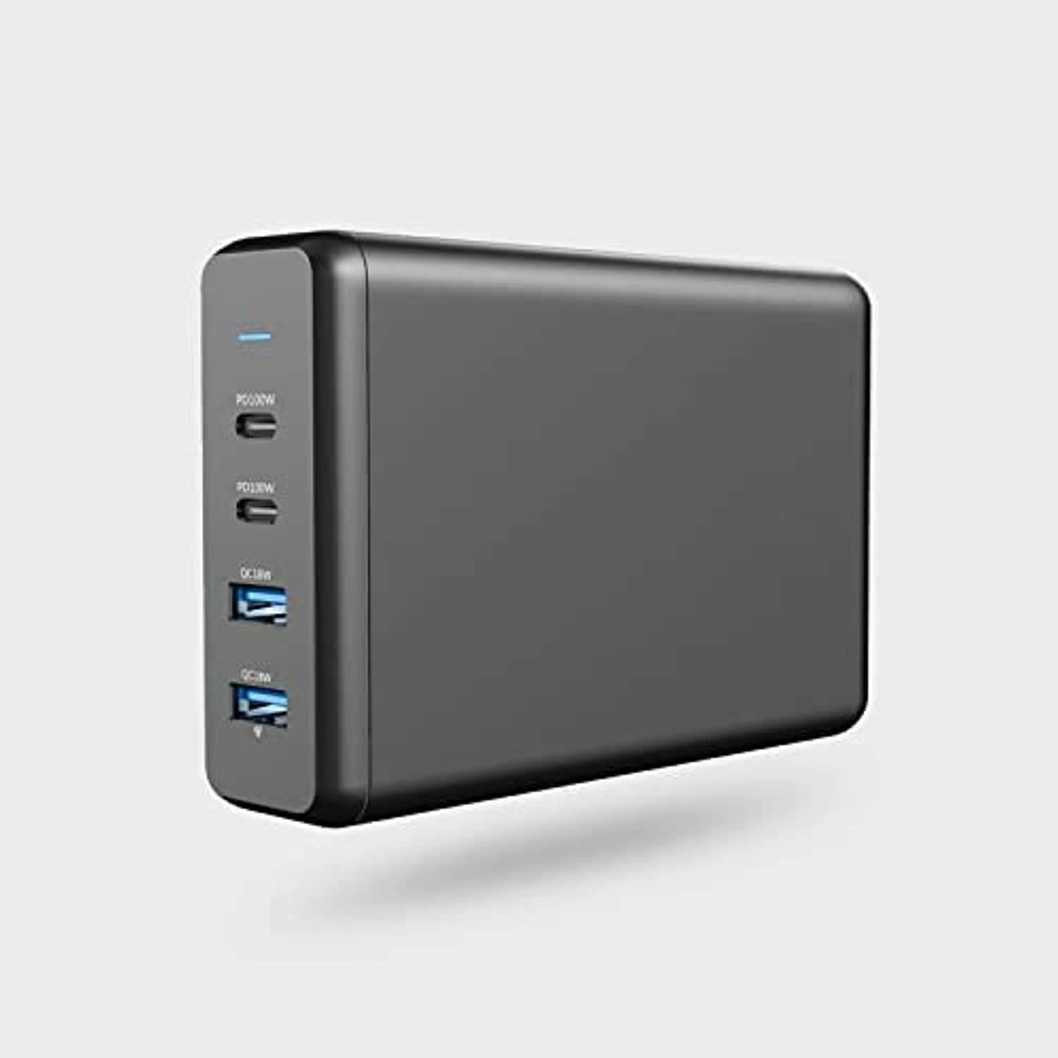 Powerology 4-Port Quick Charging Power Terminal 156W Uk - Black - Phonology