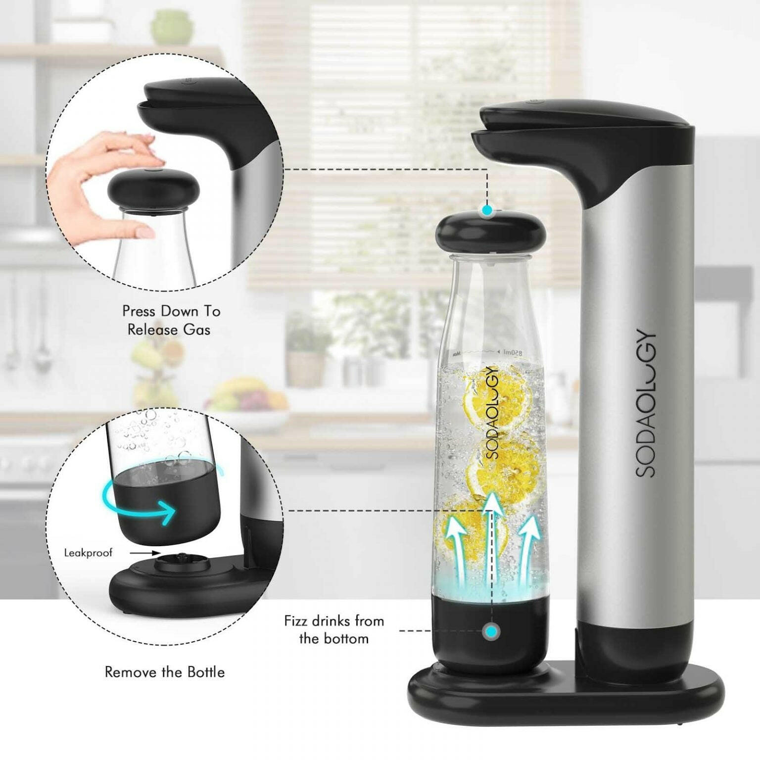 Sodaology All Fizz Soda Maker - Phonology