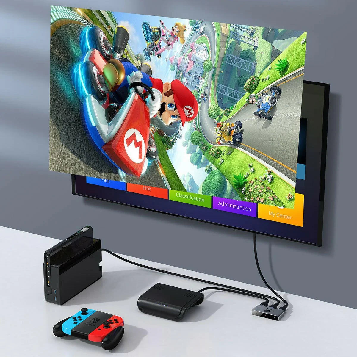 Baseus Matrix HDMI Splitter ( 2in1 ) Space Grey - Phonology