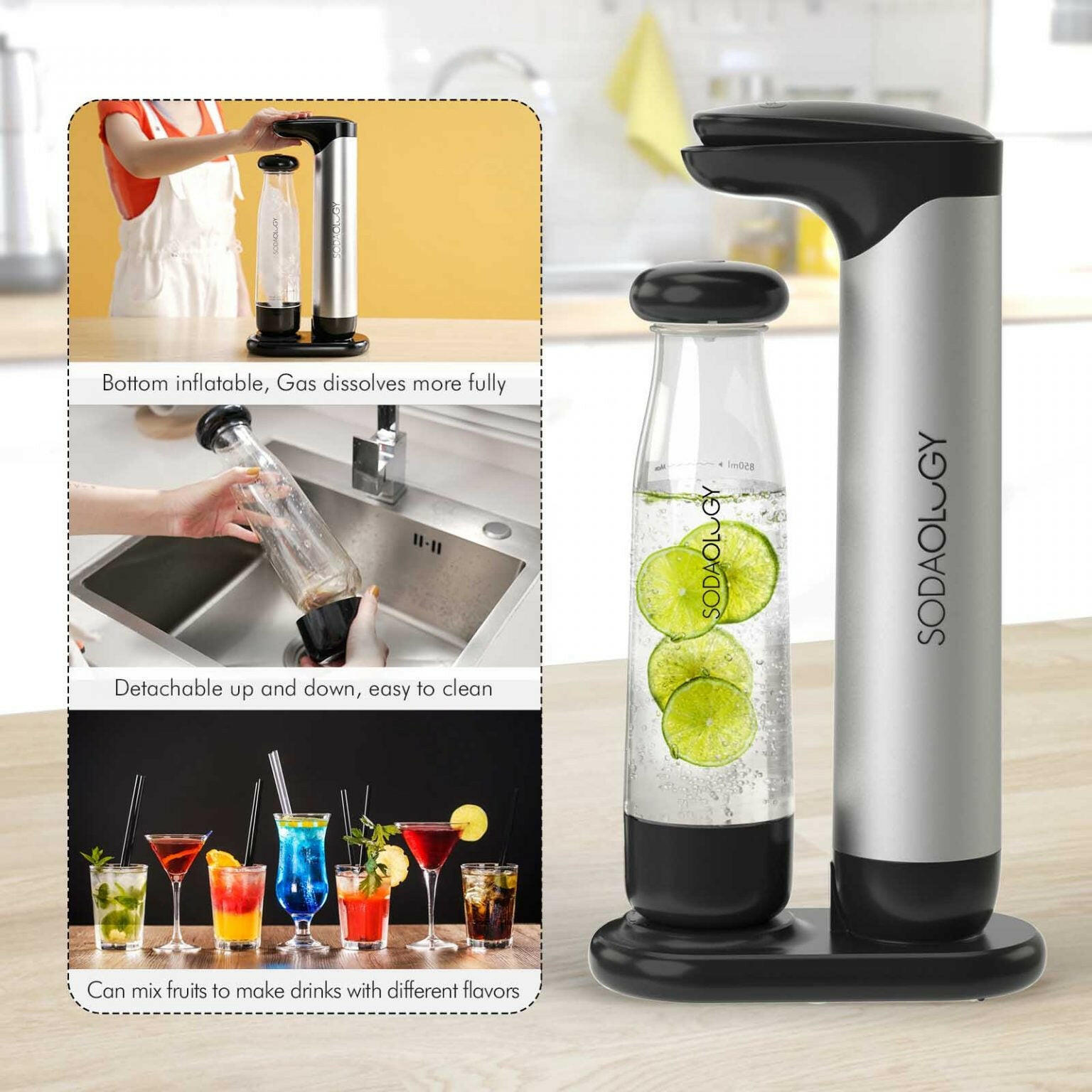 Sodaology All Fizz Soda Maker - Phonology