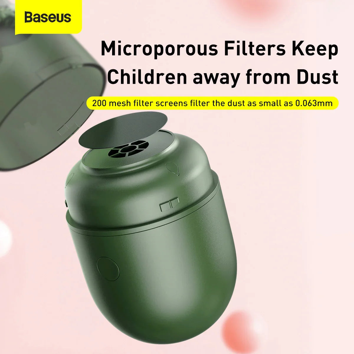 BASEUS C2 Desktop Capsule Vacuum Cleaner - Phonology