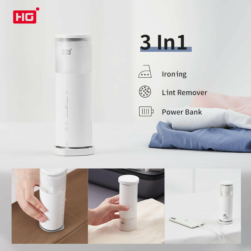 D1 3in1 Portable Iron, Lint Remover & Power Bank - Phonology