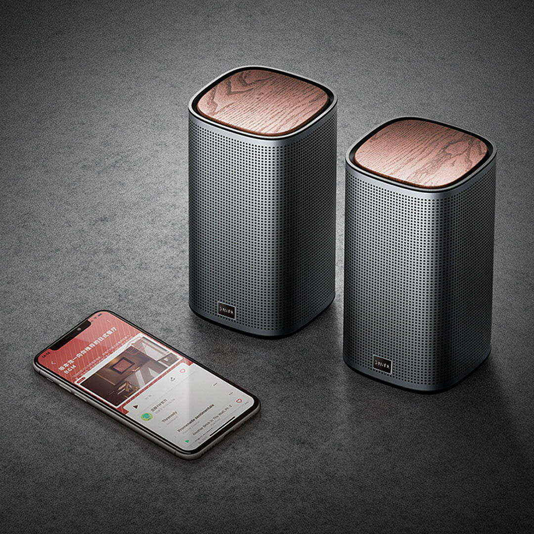 Xiaomi BINNIFA Bluetooth 5.0 Desktop Computer Stereo Speaker Play 2D Speaker - Phonology
