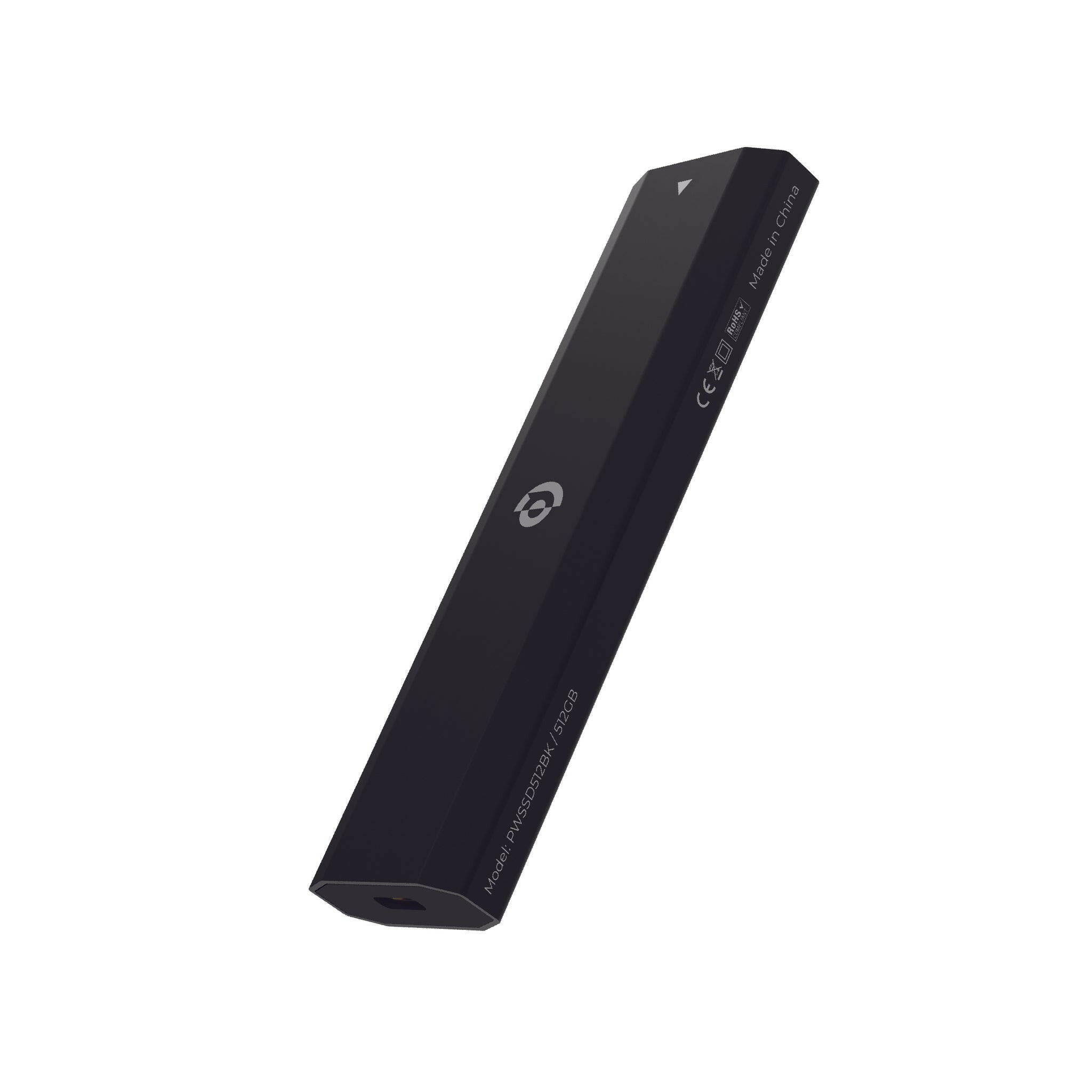Powerology Dual Protocol Portable SSD Drive with Extremely Fast Transmission Rate - Phonology