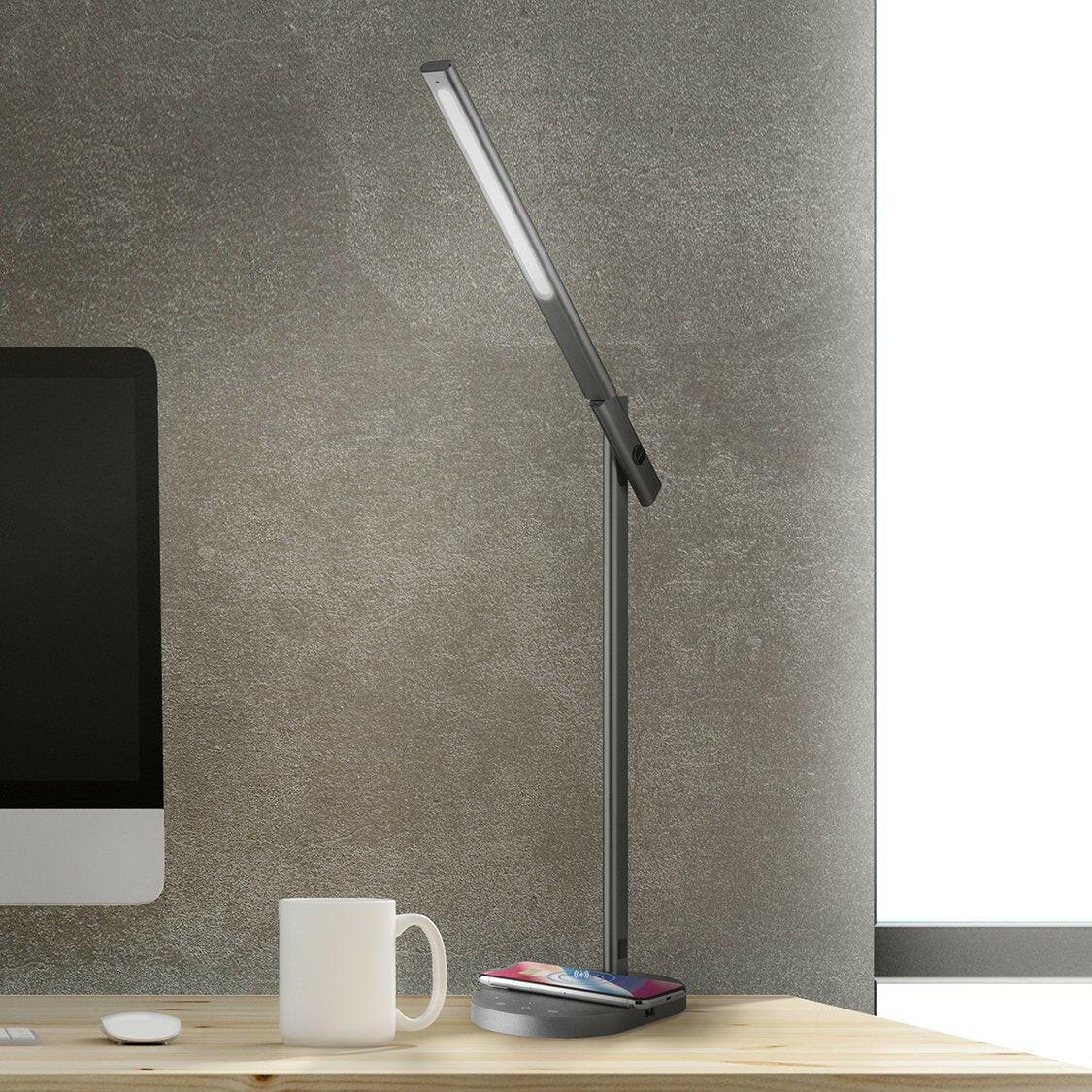 Momax Q.Led Desk lamp with wireless charging base (10W) - Phonology
