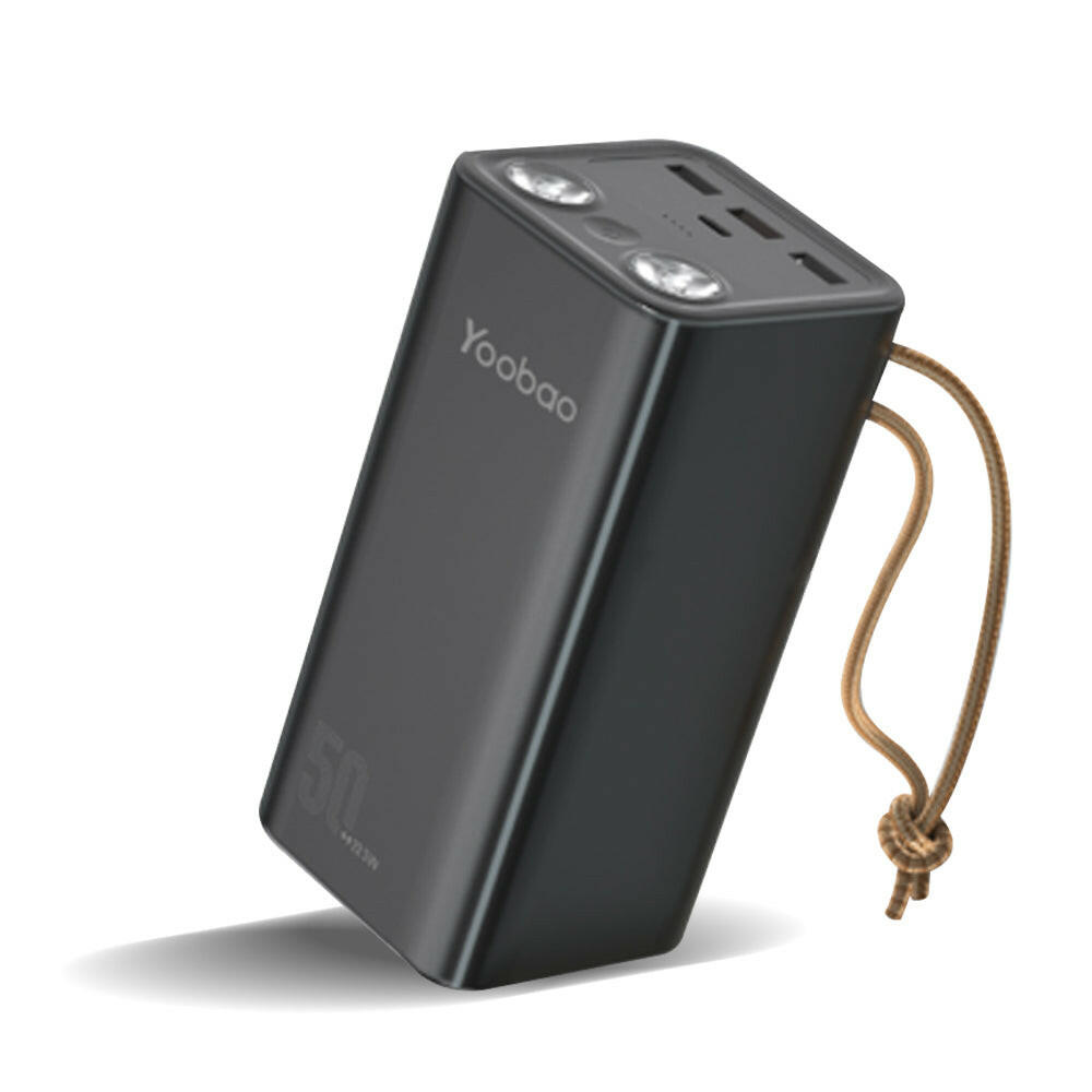 Yoobao H5/L30 50000mAh Powerbank Fast ChargeStation High Capacity yaobao Power Bank LED Flashlight - Phonology